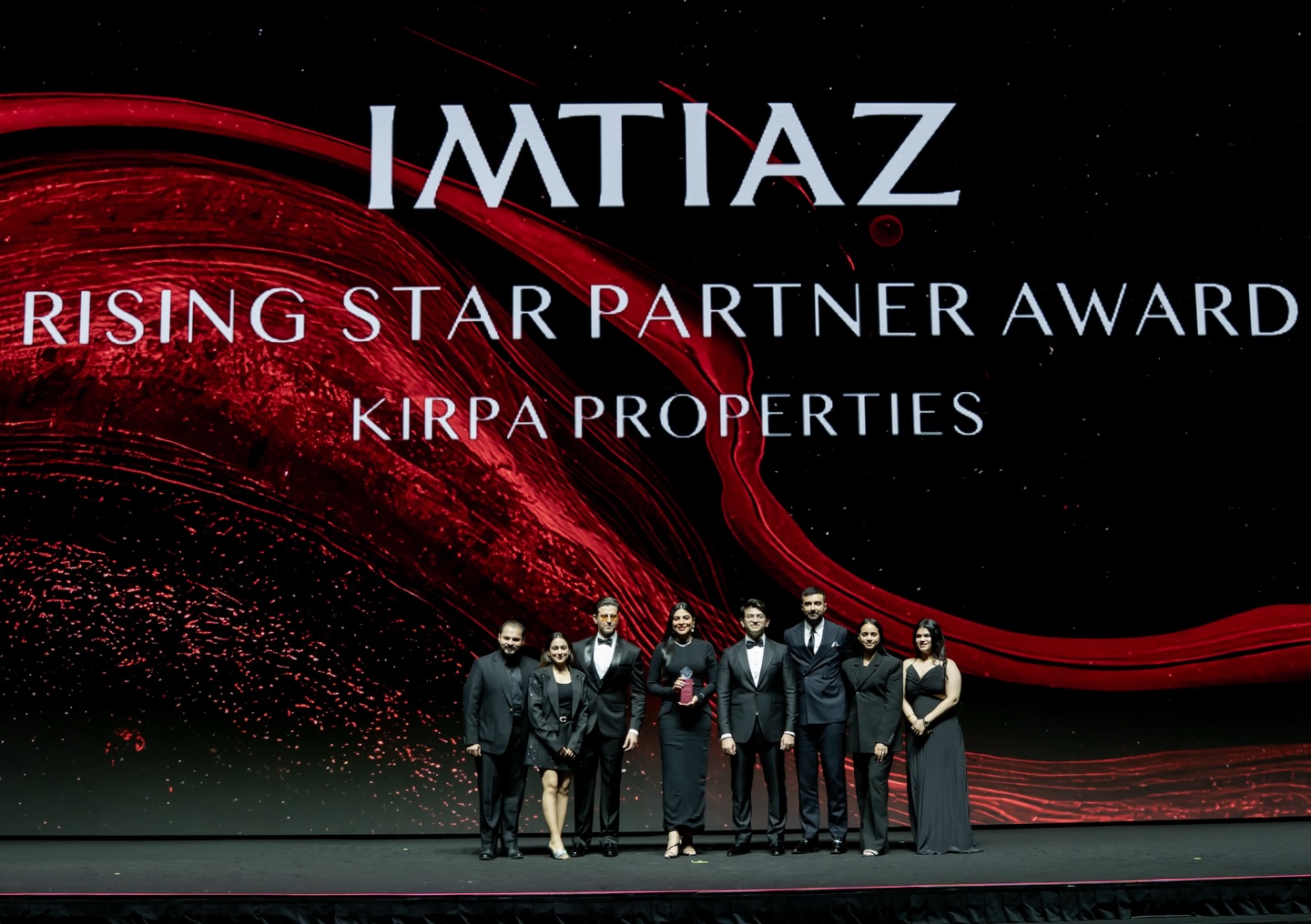 Honored to receive the Rising Star Award from @imtiazdevelopments